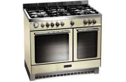 Baumatic BCD925 Dual Fuel Range Cooker - Ivory